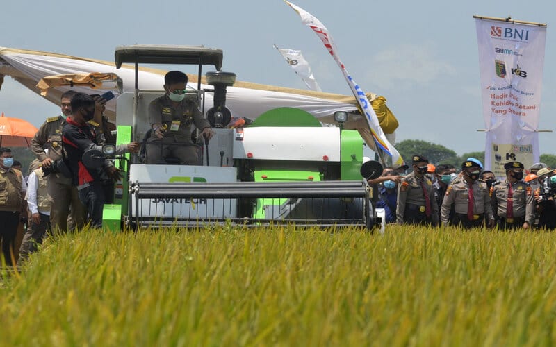  Mentan Syahrul Sebut Pertanian Lampung Tangguh