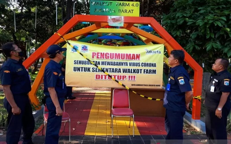  Cabang Pabrik Minum Kemasan di Jakarta Barat Ditutup Satgas Covid-19
