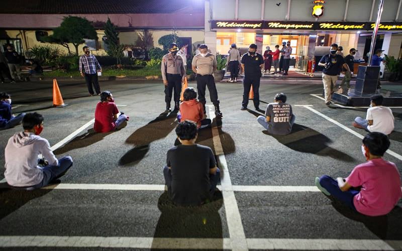  Polisi Temukan Pesan Berantai Ajak Pelajar Demo Tolak UU Cipta Kerja