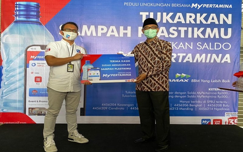  8 SPBU Pertamina di Temanggung Terima Penukaran Sampah Plastik 