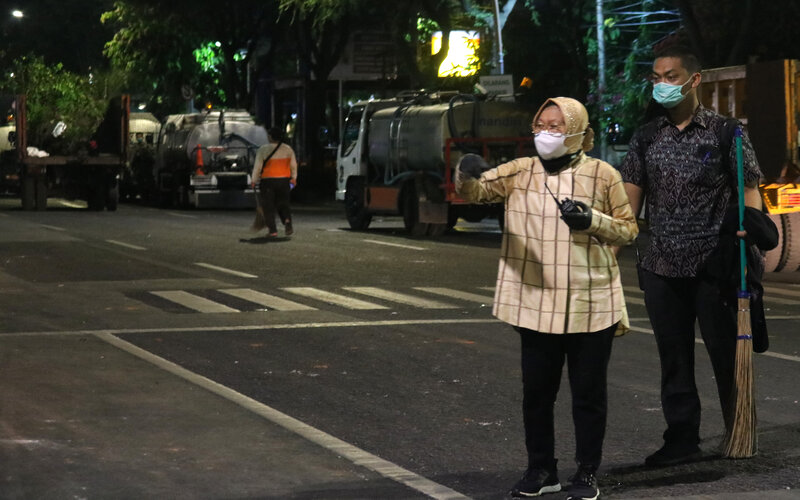  Demonstran Rusak Fasilitas di Surabaya, Dua Video Potret Kekecewaan Risma