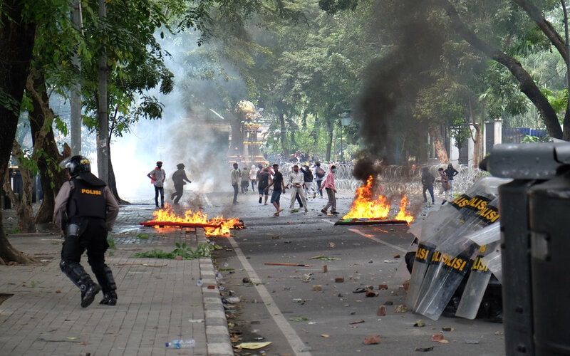  Lembaga Bantuan Hukum Medan Belum Berhasil Temui Demonstran yang Ditangkap Polisi