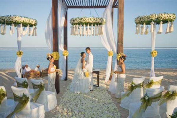 Pesta pernikahan di Bali/Istimewa