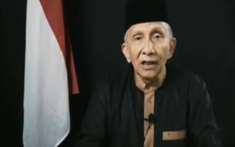  UU Cipta Kerja Sah, Amien Rais: Siap-Siap Jadi Bangsa Kacung 