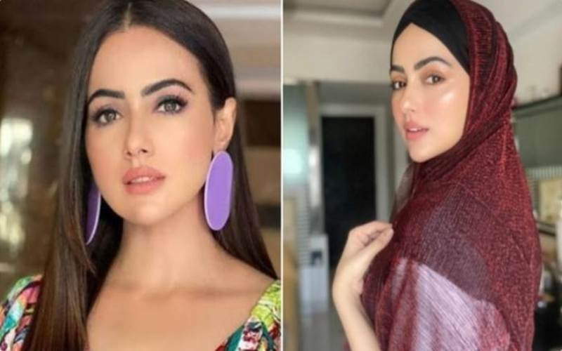  Hijrah, Artis Cantik Sana Khan Pamit dari Bollywood 