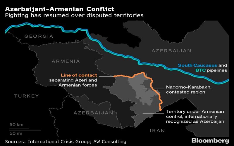  Gencatan Senjata Dilanggar, Saling Serang Pasukan Armenia dan Azerbaijan Berlanjut