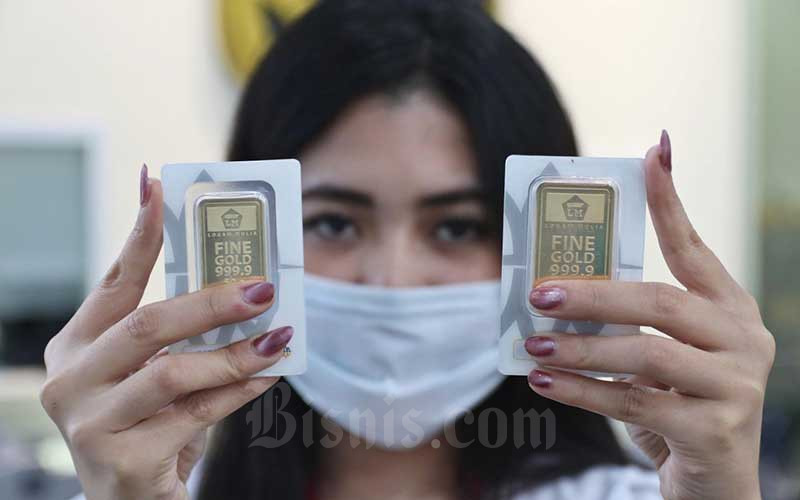  Harga Emas Antam Turun Rp 2.000 Per Gram