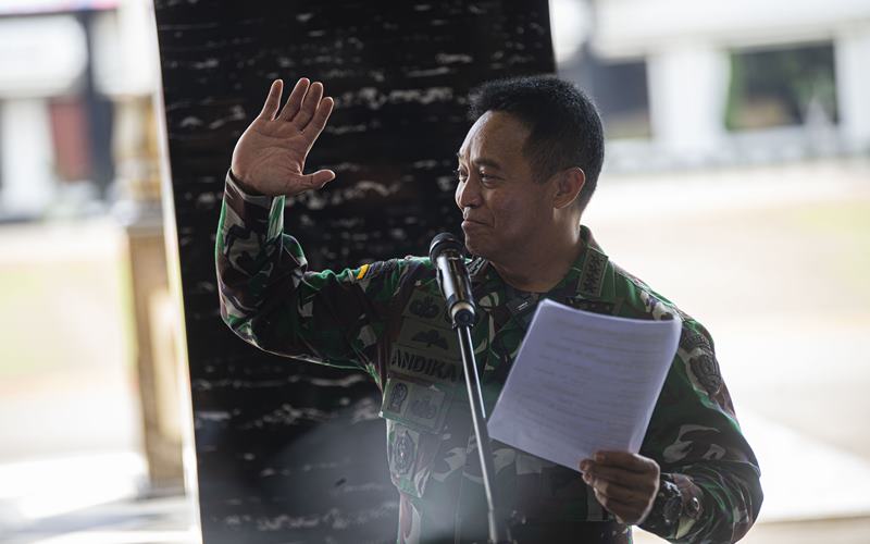  PROTOKOL KESEHATAN : TNI AD Bantu Operasi Protokol Kesehatan