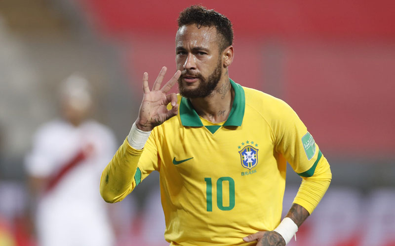  Top Skor Sepanjang Masa Brasil, Neymar Lewati Ronaldo, Dekati Pele