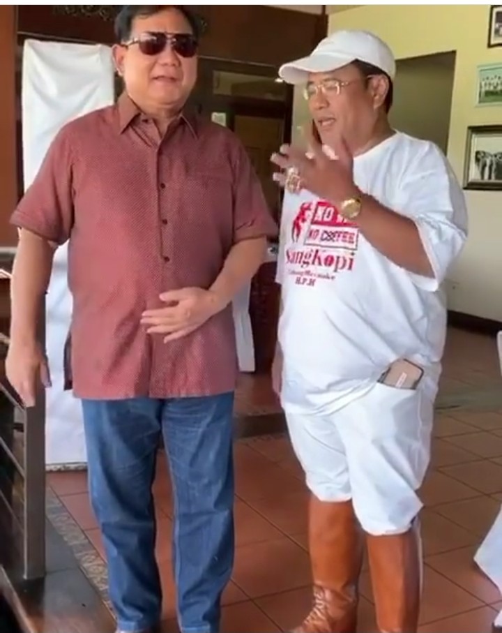  Prabowo Ketemu Hotman Paris, Bahas Apa Ya?