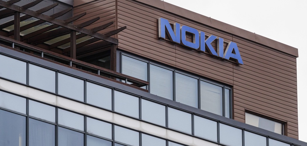 Tampak depan Nokia Oyj Executive Center di Espoo, Finlandia, Senin (2/3/2020). - Bloomberg/Roni Rekomaa
