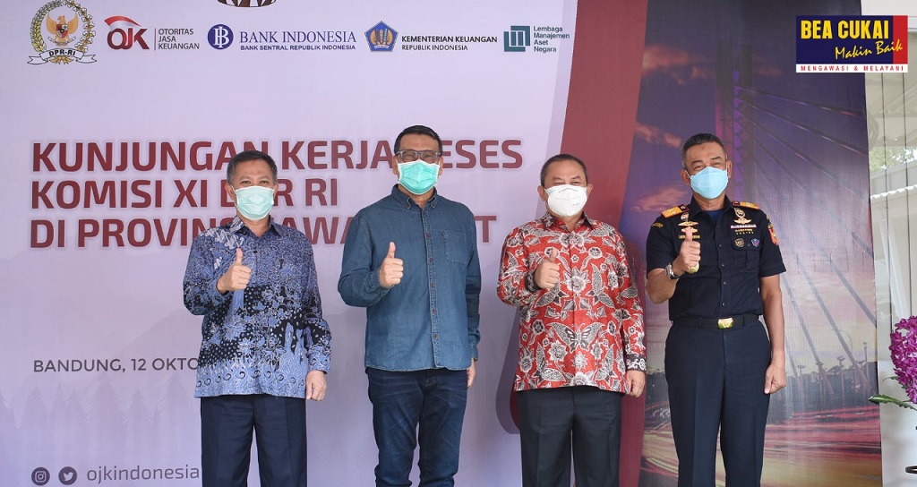  Bea Cukai Jabar Komitmen Dukung PEN Dalam Kunker Komisi XI DPR RI