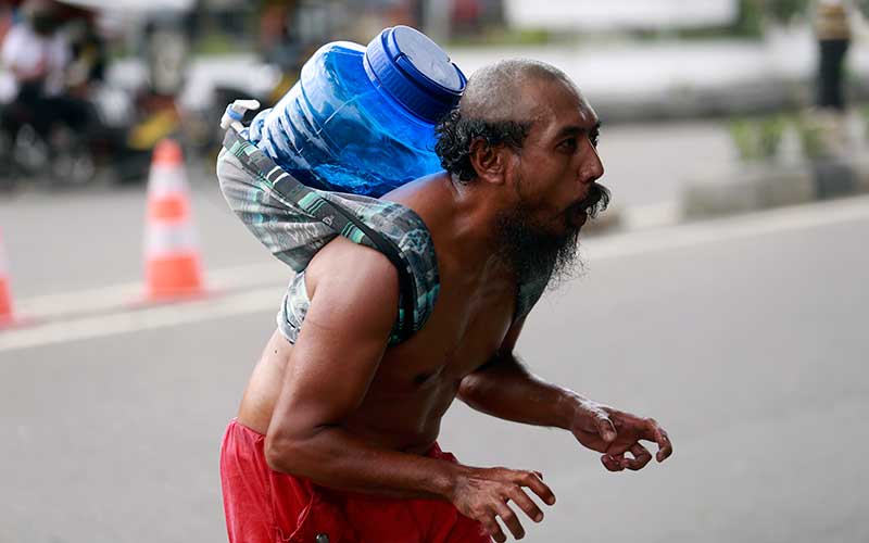  Aksi Monolog Seniman Gorontalo saat Peringatan Hari Cuci Air Sedunia