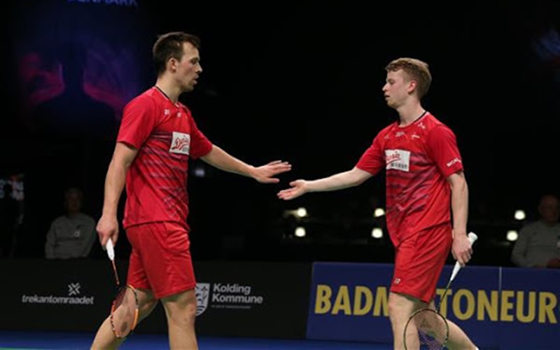  Hasil Denmark Open 2020: Kejutan, Astrup/Rasmussen Ditekuk Juniornya
