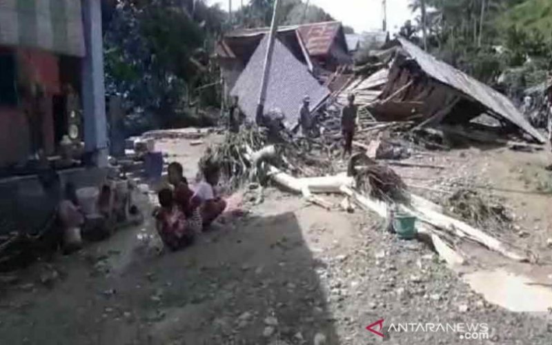  Dua Wilayah di Donggala Dilanda Banjir Bandang