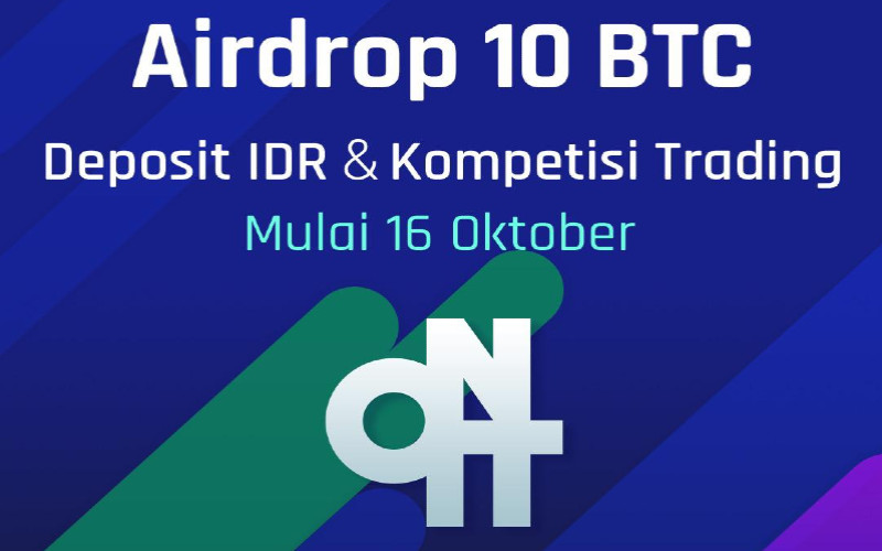  Rayakan Listing ONIT di Pasar Indonesia, Upbit Bagikan Airdrop 10 BTC