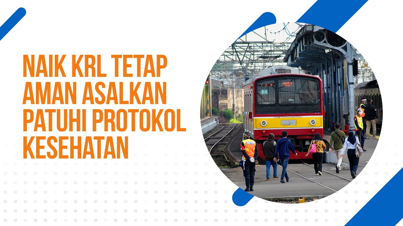  Protokol Kesehatan di Transportasi Umum KRL