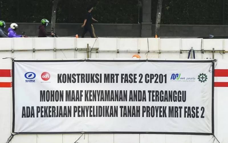  Kontraktor Jepang tak Minati Proyek Fase 2, MRT Surati JICA