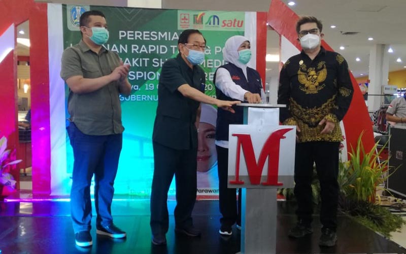  Maspion dan RS Sheila Medika Layani Rapid Test dan PCR di Mall