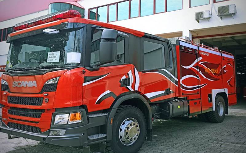  Ziegler Indonesia Rilis Kendaraan Pemadam Dual Pump Berbasis Computer Operating