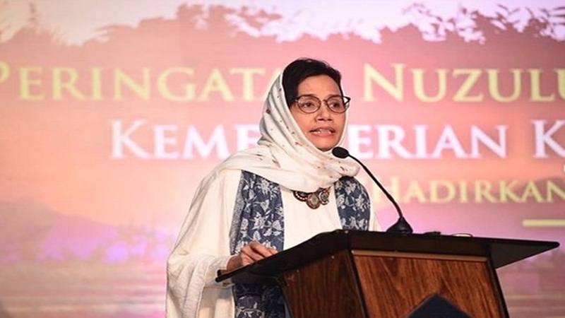  Sri Mulyani Bilang Peranan Pesantren Penting, Strategis, dan Unik 