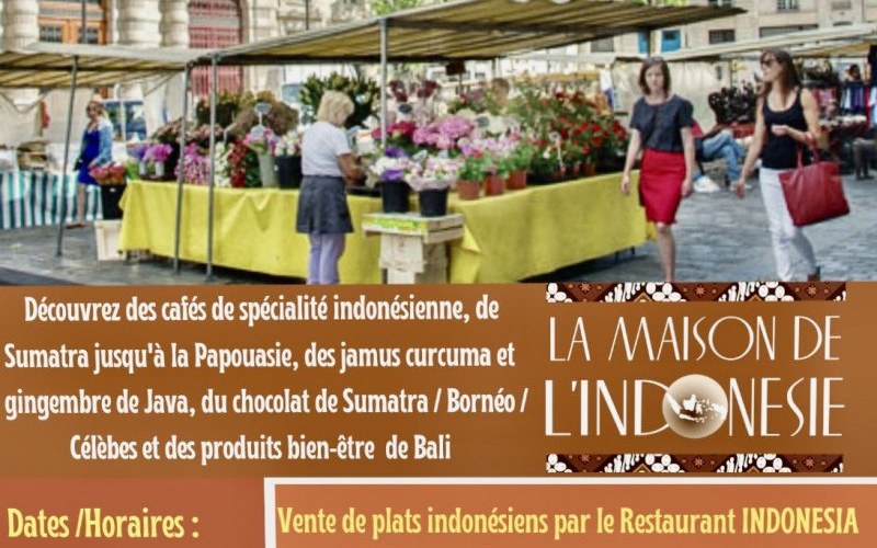 Di Weekend Market Le Petit Village International de la Gastronomie 2020, sekitar 23 negara akan menghadirkan produk dan hidangan ikonik dan akan berganti negara setiap minggu. (VITO)
