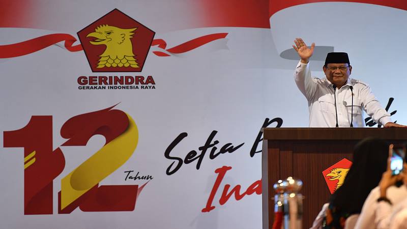  Survei Indikator: Elektabilitas Gerindra dan PKS Naik, PDIP Turun