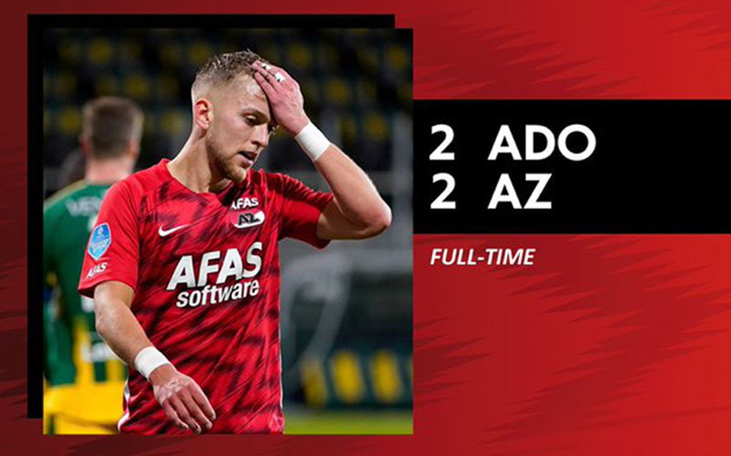  Hasil Liga Belanda : AZ Tak Terkalahkan, Tapi Tak Pernah Menang