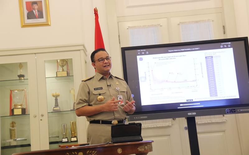  Efek Libur Panjang, Anies Bersiap Hadapi Lonjakan Kasus Covid-19