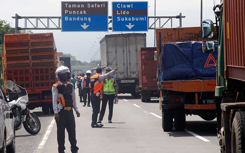  Operasional Truk Angkutan Barang Dibatasi Selama Libur Panjang