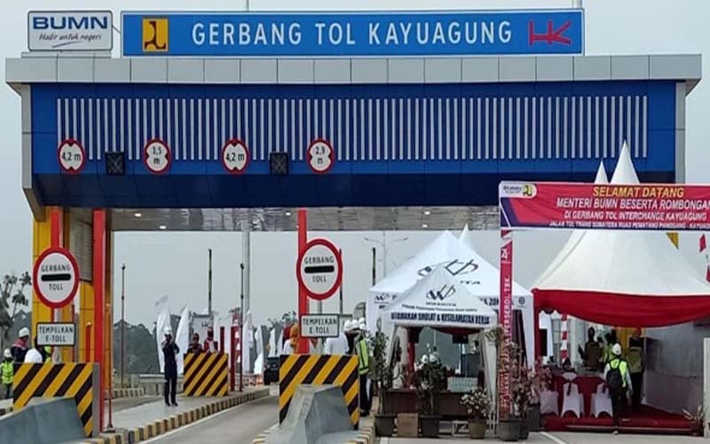 Mulai 7 November 2020, ruas tol Kayuagung--Palembang--Betung Seksi 1 (Kayuagung--Jakabaring) akan diberlakukan tarif, tulis akun Instagram @waskita.sriwijaya.tol yang diposting Kamis (29/10/2020).Istimewa