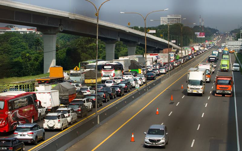  Tiga Hari Libur Panjang, 509.000 Kendaraan Tinggalkan Jakarta