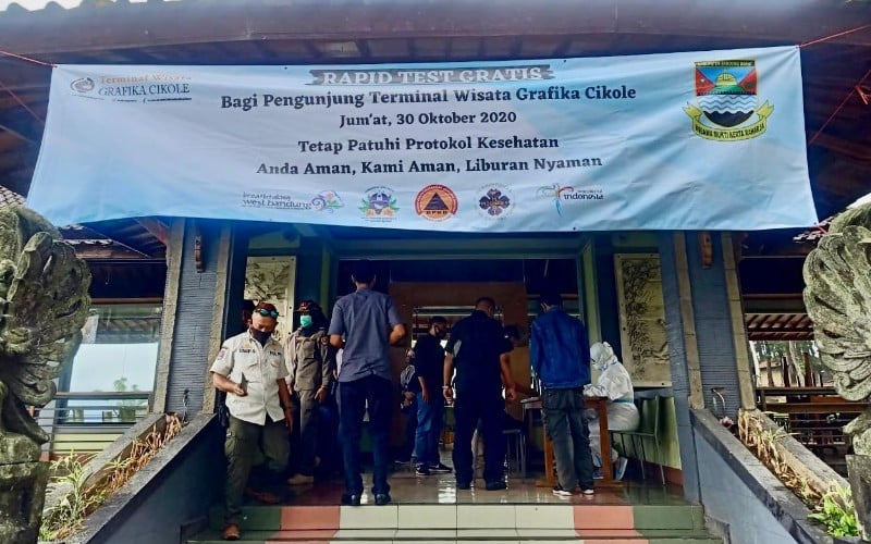  Jabar Gelar Rapid Test Gratis di 14 Daerah Tujuan Wisatawan