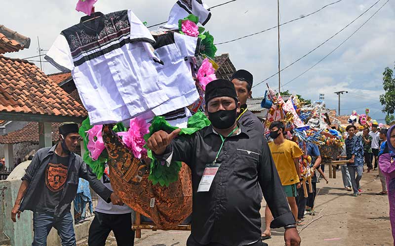  Warga di Serang Banten Gelar Pawai Maulid Nabi Muhammad SAW