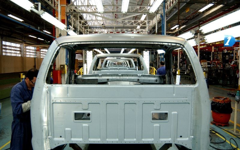 Penutupan pabrik Ford di Brasil adalah upaya membalikkan bisnis merek pabrikan itu di Amerika Selatan yang merugi. /Bloomberg