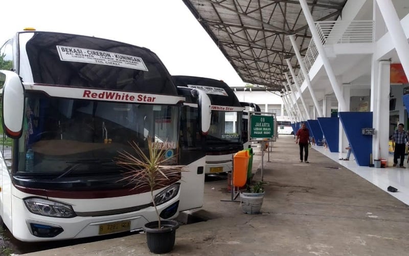  Terminal Kertawangunan Kuningan Sepi Selama Libur Panjang Pekan Lalu