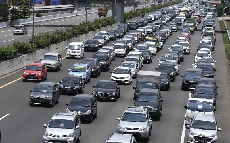  Libur Panjang Usai, 347.733 Kendaraan Sudah Balik ke Jakarta via Tol