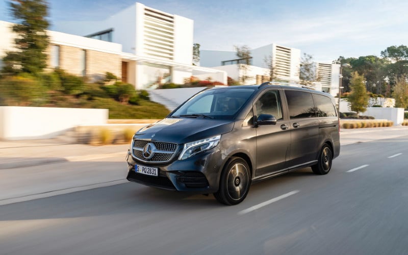  Mercedes Benz V-Class Pakai Suspensi Udara Airmatic