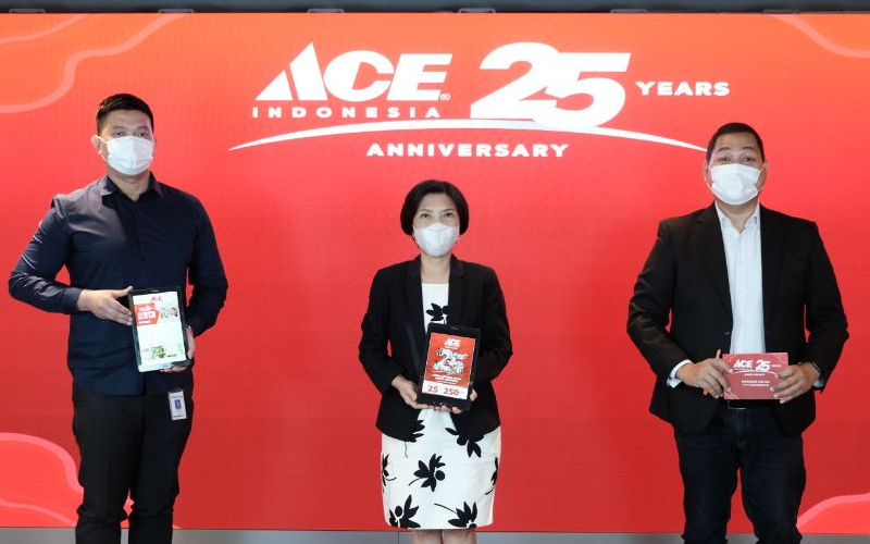 Ulang tahun ke-25, Ace Hardware (ACES) Tebar Diskon 25 Persen