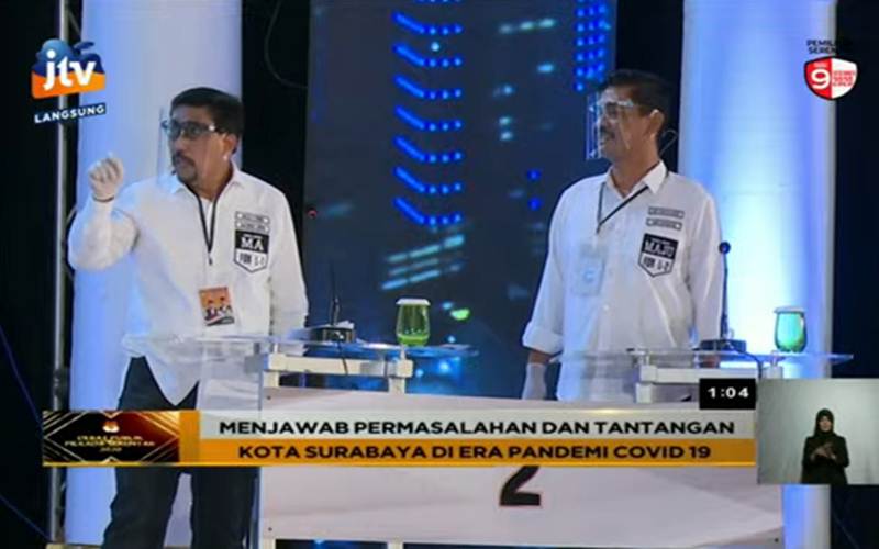  Debat Cawalkot Surabaya: Ini Janji Machfud Arifin - Mujiaman untuk Dunia Pendidikan