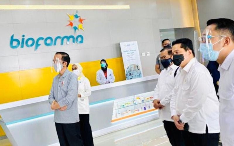  Kemenkeu Suntikan Dana Pembelian Vaksin Rp2 Triliun untuk Bio Farma 