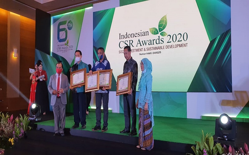  Semen Tonasa Borong 5 Penghargaan di Indonesian CSR Award 2020