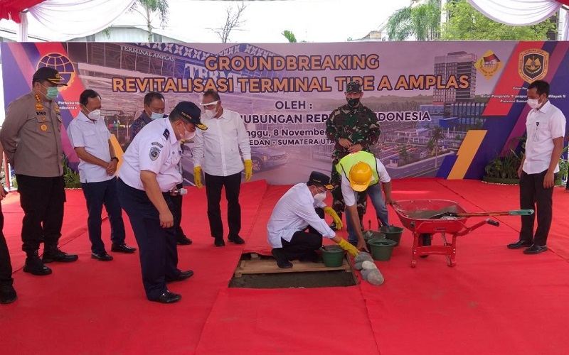  Revitalisasi Terminal Amplas Medan Dimulai Hari Ini