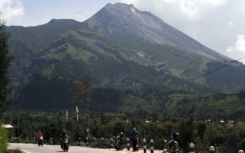  BBTKG Menyatakan Perubahan Bentuk Gunung Merapi Sebesar 12 cm Per Hari