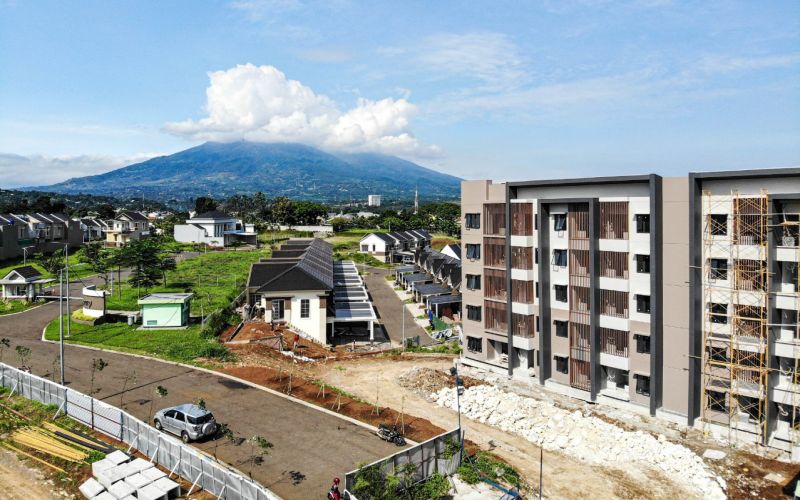  Begini Progres Pembangunan Menara Royal Heights Apartment di Bogor