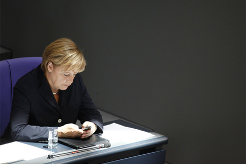 Angela Merkel/Bloomberg