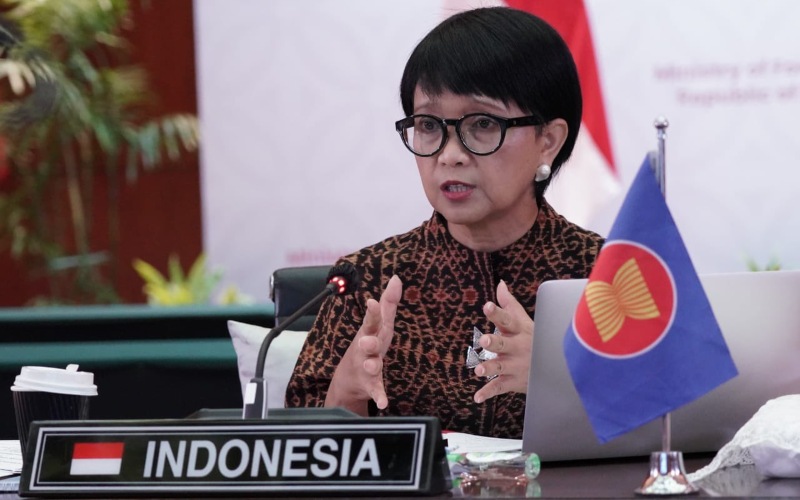  Indonesia Dorong Penguatan Hubungan dengan AS di Pertemuan Menlu Asean