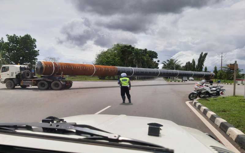  Anak Perusahaan Krakatau Steel Ekspor Pipa Baja ke Australia