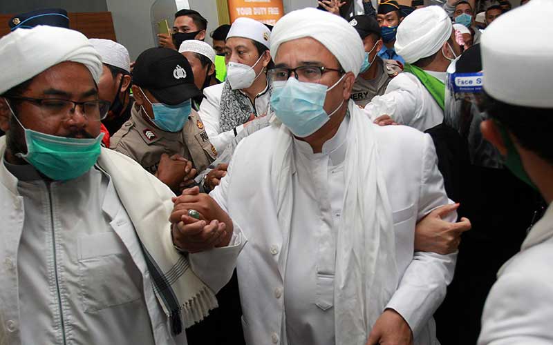  Tujuh Fakta Kepulangan Rizieq Shihab ke Indonesia