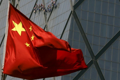 Ilustrasi bendera China/Reuters